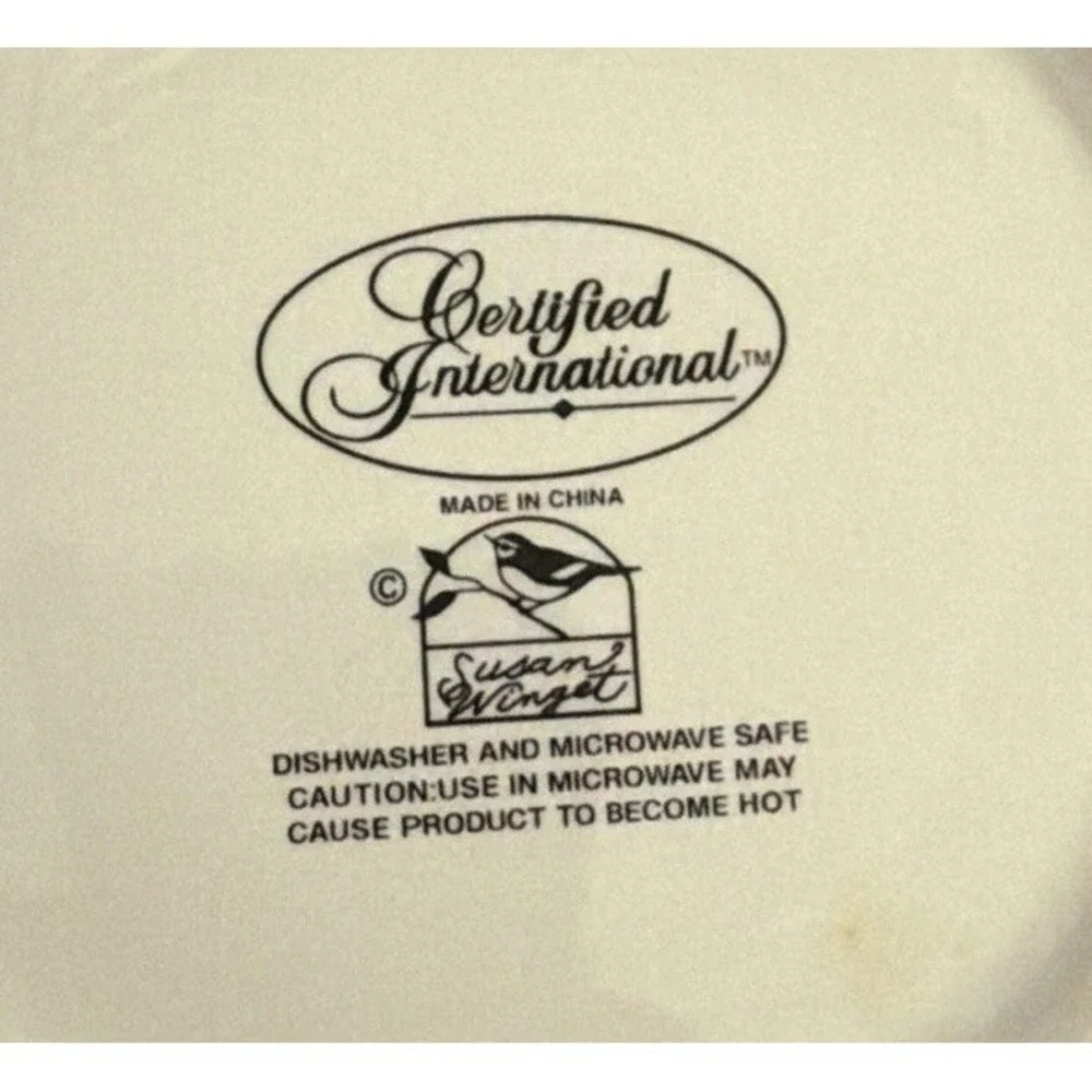 Certified International ceramic bowl